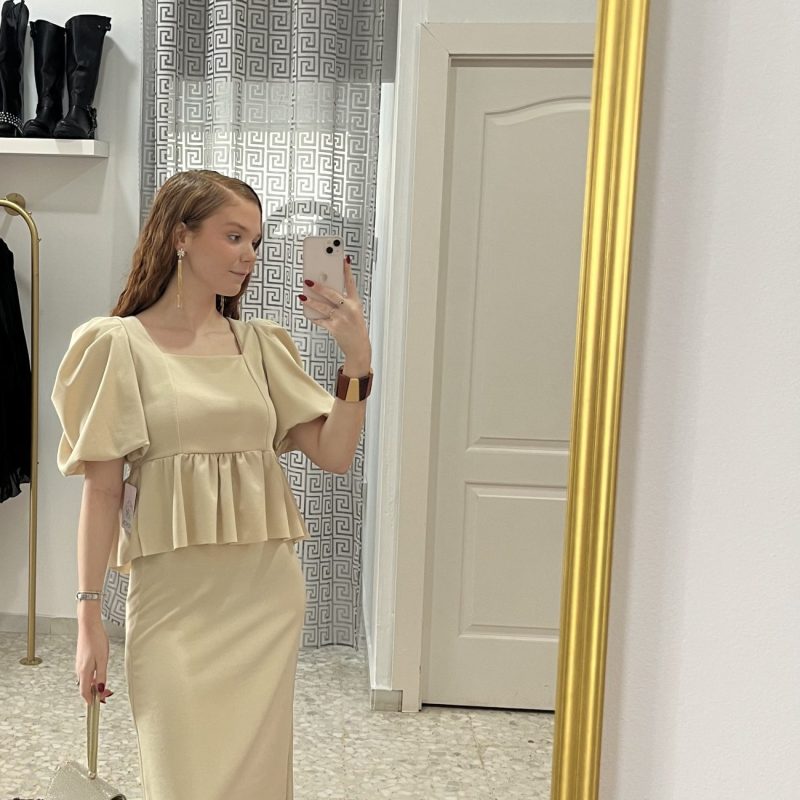 CONJUNTO BEGOÑA BEIGE.