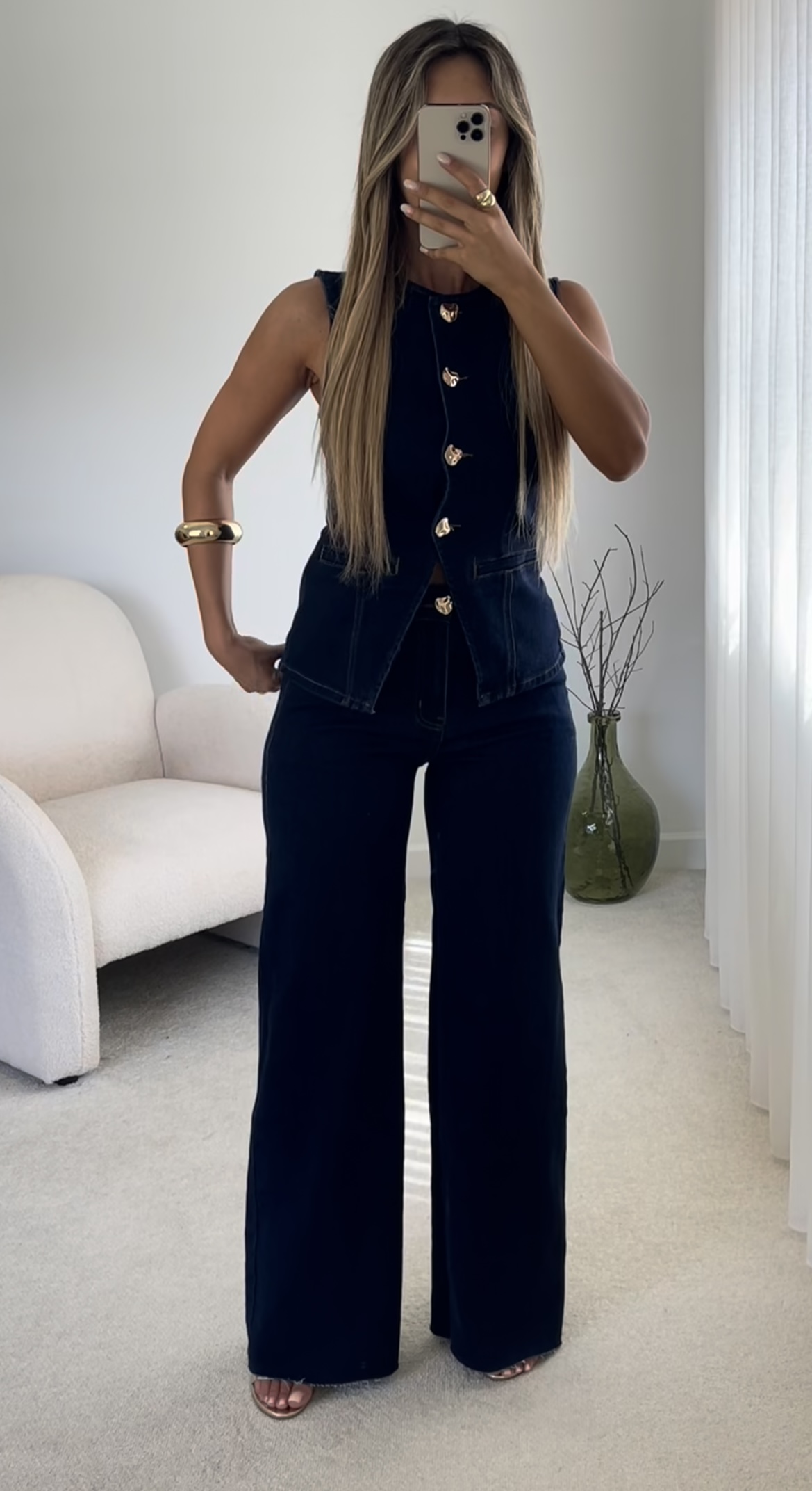 CONJUNTO DENIM CON ELASTANO.✨ - Imagen 4