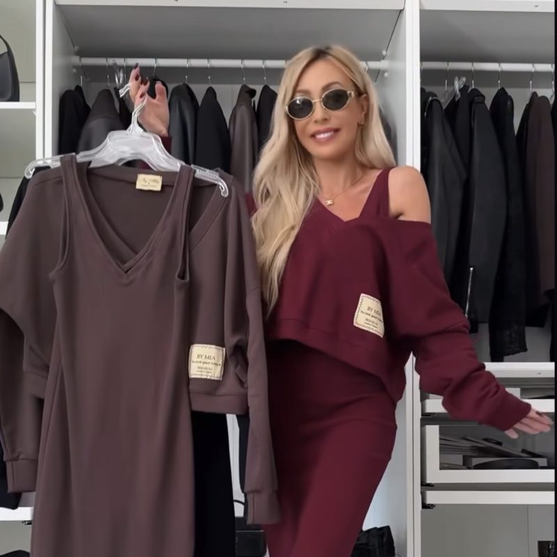CONJUNTO DE DOS PIEZAS VESTIDO + SUDADERA BY M.A.