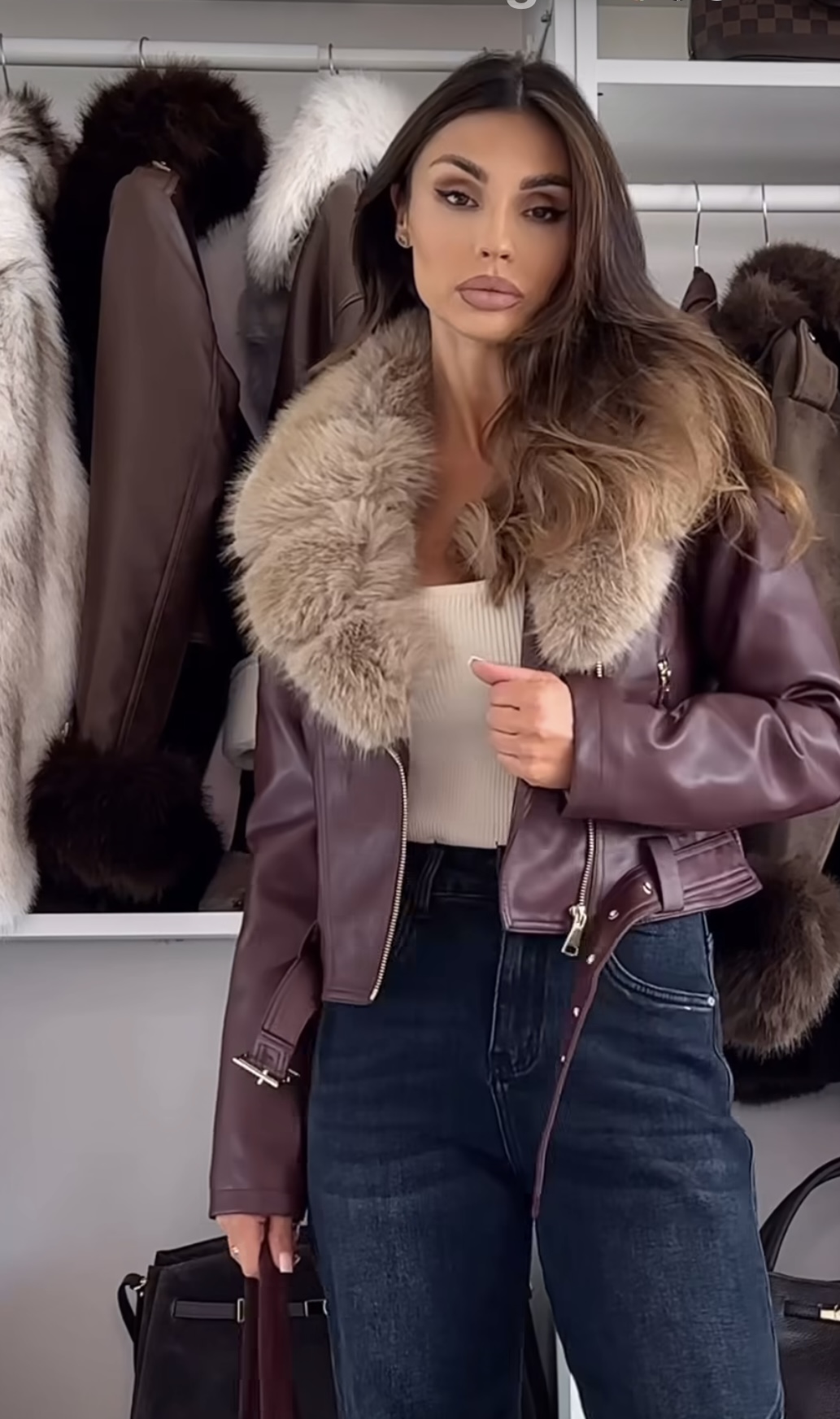 CHAQUETA BIKER USHUE. - Imagen 5