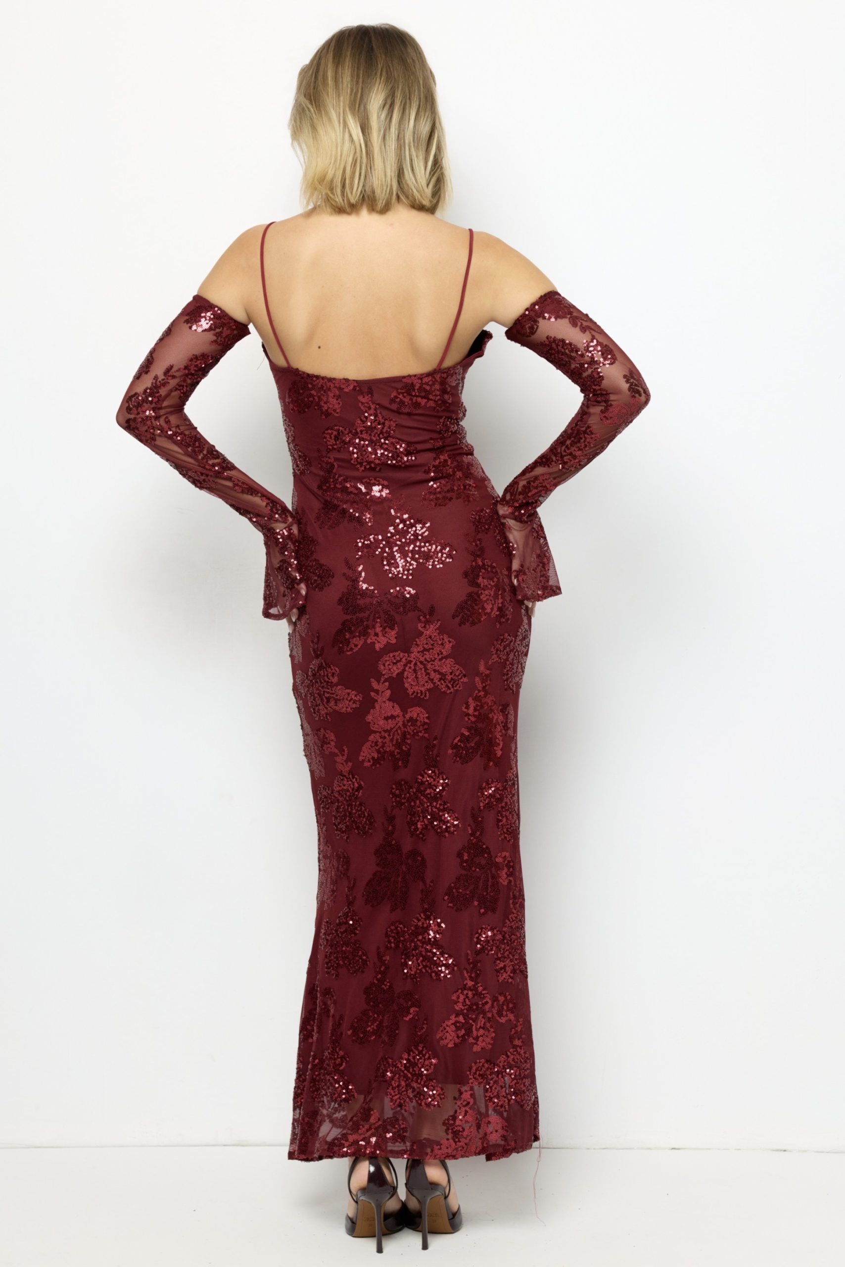 ✨ Vestido largo de tul con lentejuelas ✨ - Imagen 3